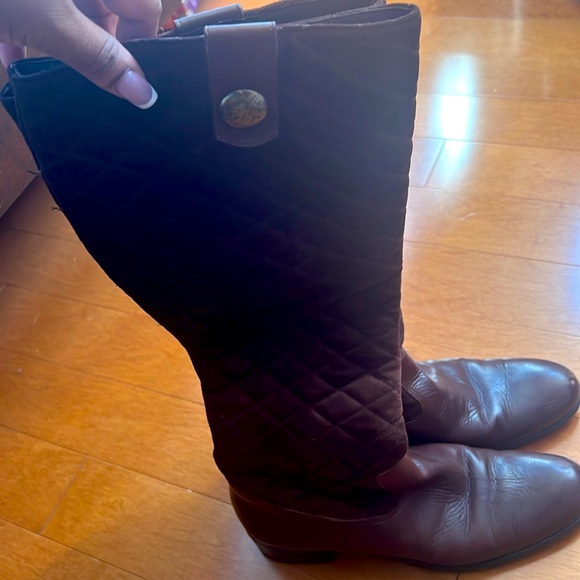 Brown knee high boots - Picture 2 of 2